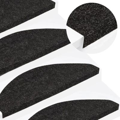 vidaXL Trapmatten Zelfklevend 15 Stuks Anthracite vidaXL Trapmatten Zelfklevend 15 Stuks Anthracite