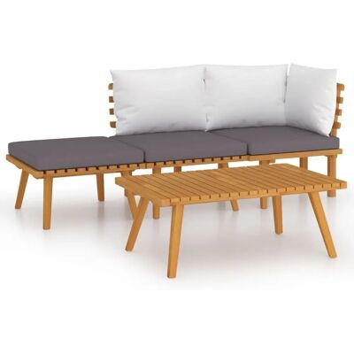 VidaXL 3087001 outdoor furniture set - Ogród, Rustykalny, Akacja VidaXL 3087001 outdoor furniture set - Ogród, Rustykalny, Akacja