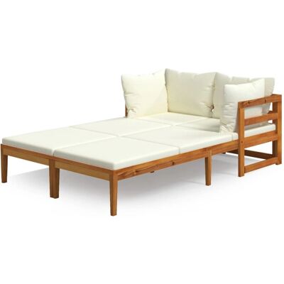 VidaXL Gartenmöbel-Set - Modell 3087268, Creme, Langlebig, Witterungsbeständig VidaXL Gartenmöbel-Set - Modell 3087268, Creme, Langlebig, Witterungsbeständig