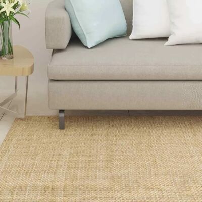 Alfombra de sisal natural vidaXL 66x300 cm - Alfombra interior Alfombra de sisal natural vidaXL 66x300 cm - Alfombra interior