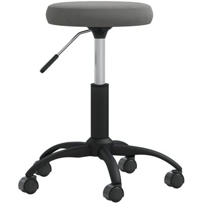 Maisonchic Modell - Samt-Massagehocker - Dunkelgrau - Massagehocker Maisonchic Modell - Samt-Massagehocker - Dunkelgrau - Massagehocker