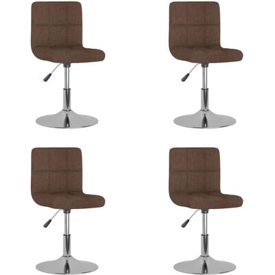 VidaXL 3087461 Moderne draaibare eettafelstoelenset - Set van 6 VidaXL 3087461 Moderne draaibare eettafelstoelenset - Set van 6