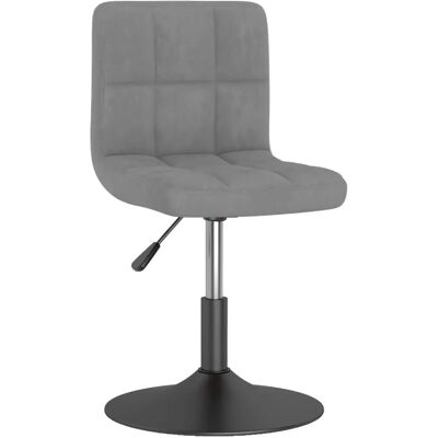 VidaXL 3087503 Drehstuhl - Samt, Höhenverstellbar VidaXL 3087503 Drehstuhl - Samt, Höhenverstellbar