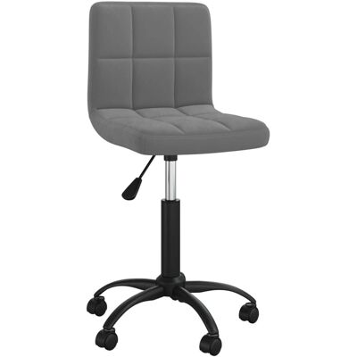 VidaXL Modelo 697310 Silla de Oficina Giratoria Ajustable de Terciopelo - Muebles de Oficina VidaXL Modelo 697310 Silla de Oficina Giratoria Ajustable de Terciopelo - Muebles de Oficina