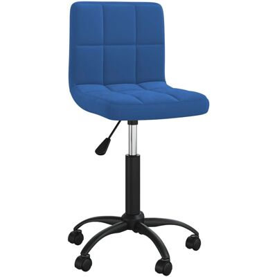VidaXL 3087600 Blau Samt Drehbarer Esszimmerstuhl VidaXL 3087600 Blau Samt Drehbarer Esszimmerstuhl