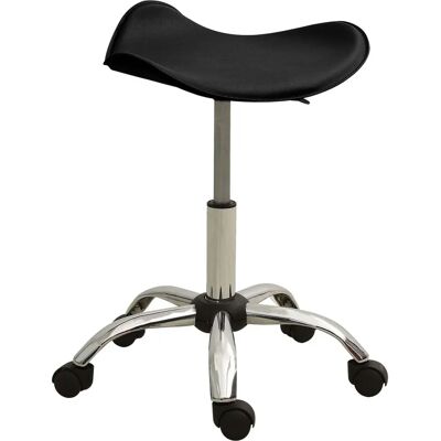 vidaXL Bürostuhl Schwarz Kunstleder - Bürostuhl vidaXL Bürostuhl Schwarz Kunstleder - Bürostuhl