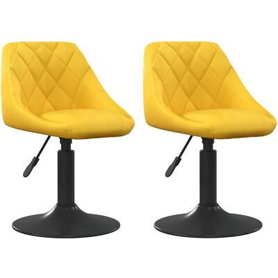 VidaXL 3088798 - Esszimmerstuhl - Moderner Samt - Drehbar - 4 Stück VidaXL 3088798 - Esszimmerstuhl - Moderner Samt - Drehbar - 4 Stück