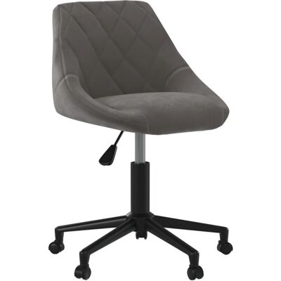 VidaXL Bürostuhl - Drehbar, Höhenverstellbar, Samtstoff - Bürostuhl VidaXL Bürostuhl - Drehbar, Höhenverstellbar, Samtstoff - Bürostuhl