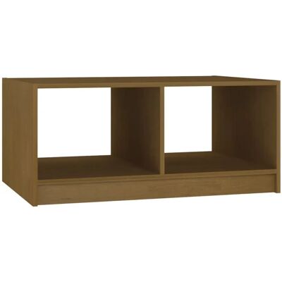 vidaXL Couchtisch Honig Braun 75x50x33.5 cm Massives Kiefernholz - Couchtisch vidaXL Couchtisch Honig Braun 75x50x33.5 cm Massives Kiefernholz - Couchtisch