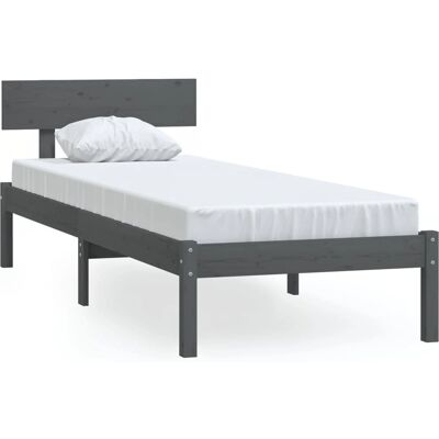 vidaXL 810119 Bettgestell - Massives Kiefernholz - Kleines Doppelbett vidaXL 810119 Bettgestell - Massives Kiefernholz - Kleines Doppelbett