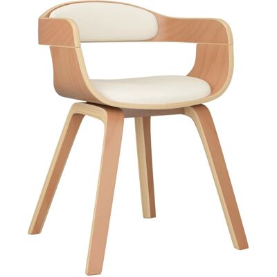 vidaXL 3092374 creme gebogenstuhldiningstuhl - Dining Chair vidaXL 3092374 creme gebogenstuhldiningstuhl - Dining Chair