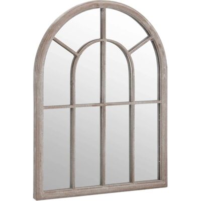 Lustro ogrodowe vidaXL Żelazo 60x45 cm - Lustro ogrodowe Lustro ogrodowe vidaXL Żelazo 60x45 cm - Lustro ogrodowe