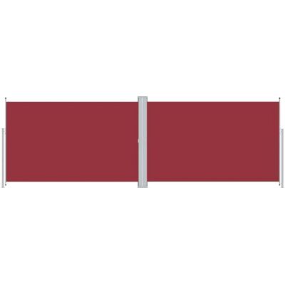 vidaXL Rote 200x600 cm ausziehbarer Seitenschirm - Seitenschirm vidaXL Rote 200x600 cm ausziehbarer Seitenschirm - Seitenschirm