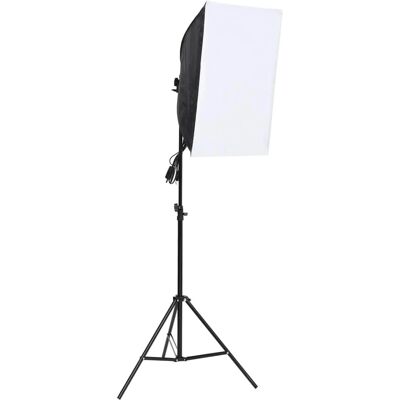 Vidaxl Studiolamp - 60x40cm, Wit, Professioneel Vidaxl Studiolamp - 60x40cm, Wit, Professioneel