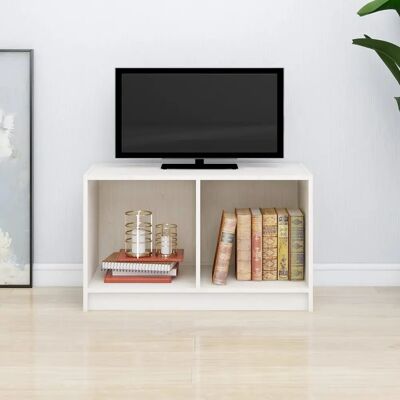vidaXL Weiße Massiv Fichteholz TV-Schrank - TV-Bank & Stereo Hifi - Moderner Stauraum vidaXL Weiße Massiv Fichteholz TV-Schrank - TV-Bank & Stereo Hifi - Moderner Stauraum