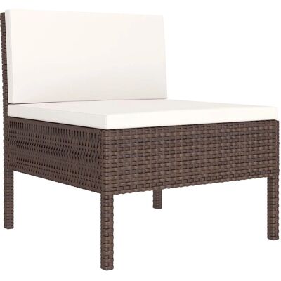 Maison Chic Gartenset - Wetterfestes Rattan - Modulares Design Maison Chic Gartenset - Wetterfestes Rattan - Modulares Design