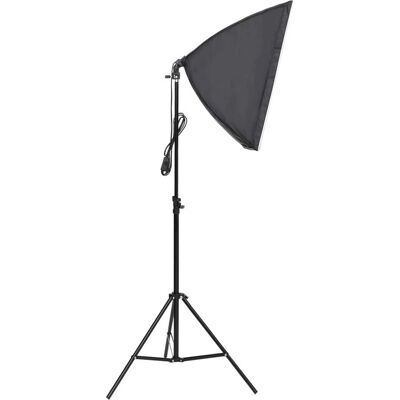 Kit studio photo vidaXL avec lumières fond et réflecteur - Publicité Kit studio photo vidaXL avec lumières fond et réflecteur - Publicité