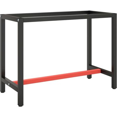 vidaXL Werkbankrahmen - Schwerer Metalltisch 110x50x79 cm vidaXL Werkbankrahmen - Schwerer Metalltisch 110x50x79 cm
