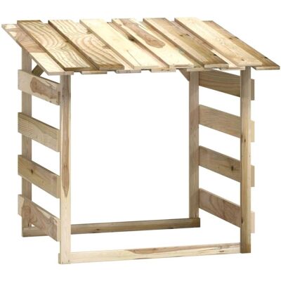 vidaXL Pergola met Dak - 100x90x100 cm - Tuinversiering vidaXL Pergola met Dak - 100x90x100 cm - Tuinversiering
