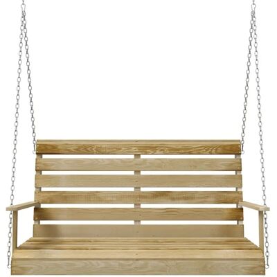 vidaXL Huśtawka z impregnowanego drewna sosnowego 110 cm vidaXL Huśtawka z impregnowanego drewna sosnowego 110 cm