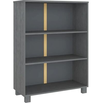 vidaXL 340486 Bibliothèque Gris Foncé - Bookcase - Publicité vidaXL 340486 Bibliothèque Gris Foncé - Bookcase - Publicité