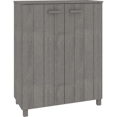 Armoire à chaussures Hamar 85x40x108 cm en pin massif - Rangement chaussures - Publicité Armoire à chaussures Hamar 85x40x108 cm en pin massif - Rangement chaussures - Publicité