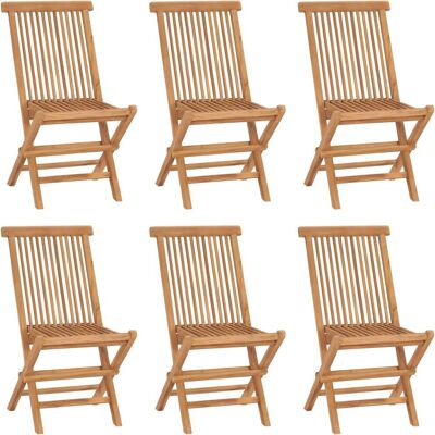 VidaXL Teak Gartenstuhl - Langlebige Sitzgelegenheit VidaXL Teak Gartenstuhl - Langlebige Sitzgelegenheit