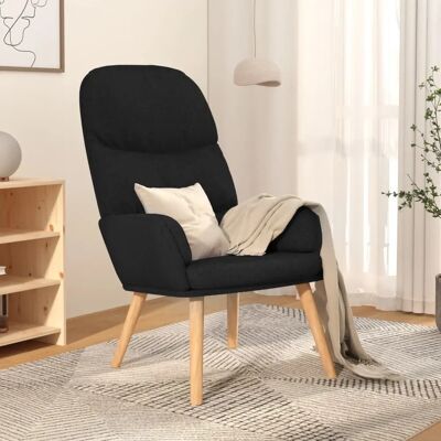 vidaXL - Fauteuil relax - Noir - Canapé - Publicité vidaXL - Fauteuil relax - Noir - Canapé - Publicité