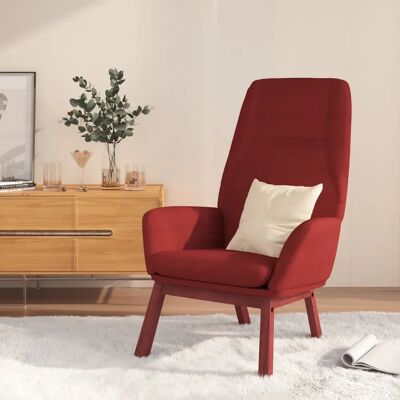 Maisonchic Model 9248 Wijnrood Relax Fauteuil Maisonchic Model 9248 Wijnrood Relax Fauteuil
