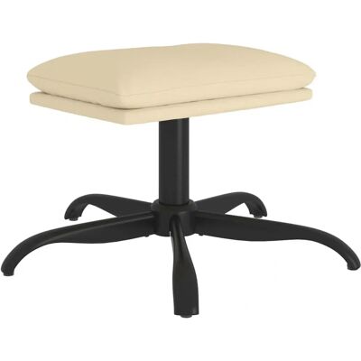 vidaXL Puf/ Ottoman - Creme - Stabil og Moderne vidaXL Puf/ Ottoman - Creme - Stabil og Moderne
