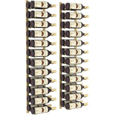 vidaXL Wandmontierter Weinschrank - 24 Flaschen - Gusseisen vidaXL Wandmontierter Weinschrank - 24 Flaschen - Gusseisen