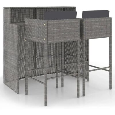 vidaXL Gartenset - Grau vidaXL Gartenset - Grau