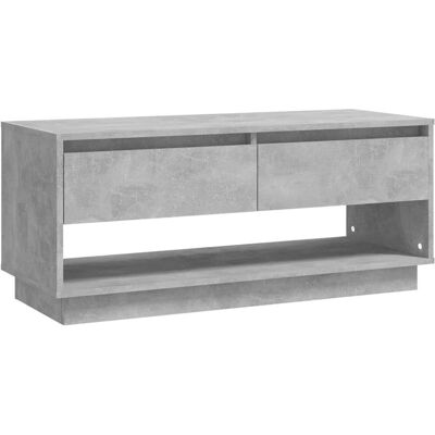 vidaXL 102x41x44 cm Betonggraues TV-Schrank - TV Typ vidaXL 102x41x44 cm Betonggraues TV-Schrank - TV Typ