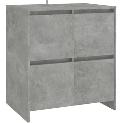vidaXL Sideboard Beton Grau - Aufbewahrungsmöbel vidaXL Sideboard Beton Grau - Aufbewahrungsmöbel