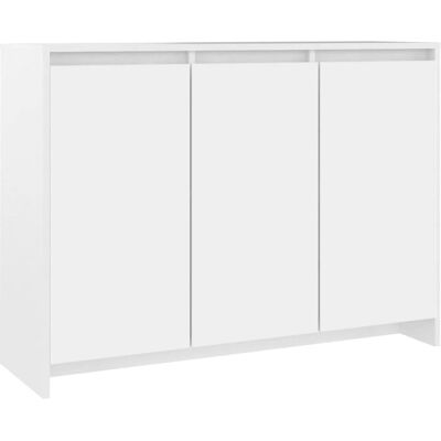 vidaXL Witte Sideboard 102x33x75 cm Spaanplaat - Sideboard vidaXL Witte Sideboard 102x33x75 cm Spaanplaat - Sideboard