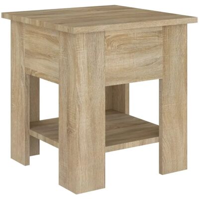 vidaXL 810274 Table basse moderne en chêne marron - Table basse - Publicité vidaXL 810274 Table basse moderne en chêne marron - Table basse - Publicité