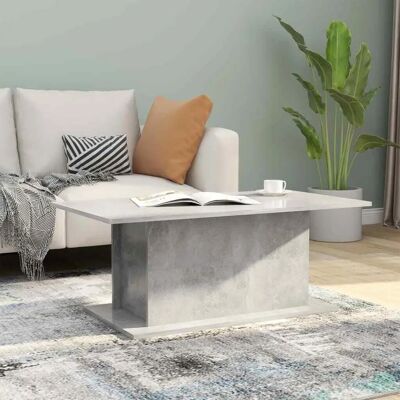 vidaXL 102x55,5x40 cm Betonszürke Couchtisch - Couchtisch vidaXL 102x55,5x40 cm Betonszürke Couchtisch - Couchtisch