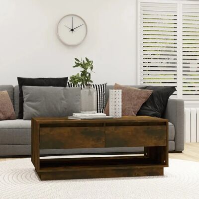 vidaXL Couchtisch Rauch Eiche – Beistelltisch vidaXL Couchtisch Rauch Eiche – Beistelltisch