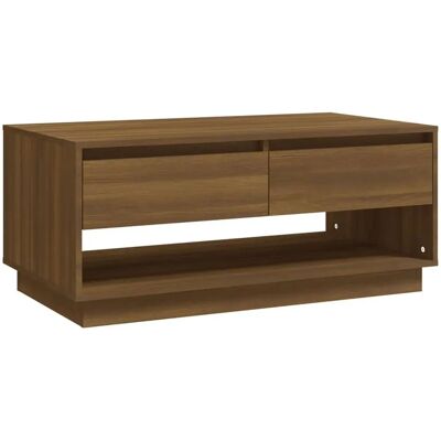 vidaXL 102.5x55x44 cm Salontafel Eikenhout - Coffee Table vidaXL 102.5x55x44 cm Salontafel Eikenhout - Coffee Table