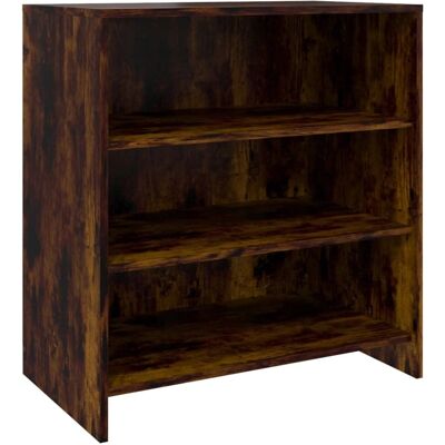 vidaXL Mueble aparador Roble Ahumado 70x40,5x75 cm - Sideboard vidaXL Mueble aparador Roble Ahumado 70x40,5x75 cm - Sideboard