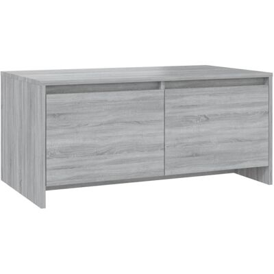 vidaXL 813030 Graue Sonoma Couchtisch - Kaffeetisch vidaXL 813030 Graue Sonoma Couchtisch - Kaffeetisch