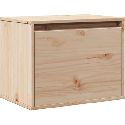 vidaXL Wandregal 45x30x35 cm aus massivem Kiefernholz - Wandaufbewahrung vidaXL Wandregal 45x30x35 cm aus massivem Kiefernholz - Wandaufbewahrung
