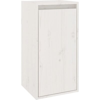 vidaXL Wandregal Weiß - Kiefer - 30x30x60 cm - Wandregal vidaXL Wandregal Weiß - Kiefer - 30x30x60 cm - Wandregal