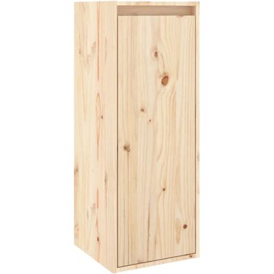 vidaXL Kiefer Wandregal - Massivholz Schrank - 30x30x80 cm vidaXL Kiefer Wandregal - Massivholz Schrank - 30x30x80 cm