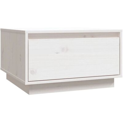 vidaXL 813406 Weiße Kiefern Couchtisch - Beistelltisch vidaXL 813406 Weiße Kiefern Couchtisch - Beistelltisch