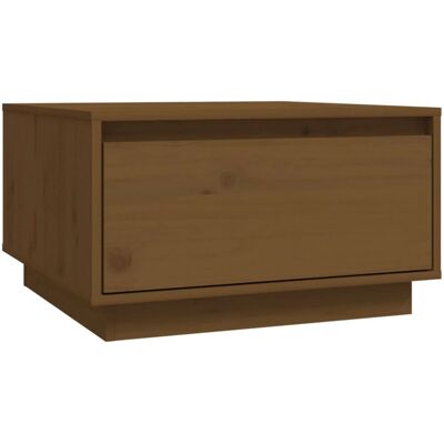vidaXL 813408 Honingbruin Massief Dennenhouten Salontafel - Salontafel vidaXL 813408 Honingbruin Massief Dennenhouten Salontafel - Salontafel