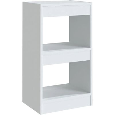 vidaXL 811601 Weiß Bücherregal - Stauraum & Raumteiler vidaXL 811601 Weiß Bücherregal - Stauraum & Raumteiler
