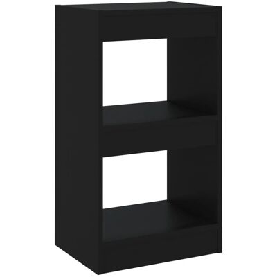 vidaXL Awo07079 Schwarzer Bücherregal - Buchschrank & Raumteiler vidaXL Awo07079 Schwarzer Bücherregal - Buchschrank & Raumteiler