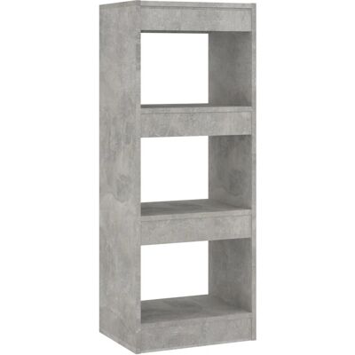 vidaXL 811614 estantería gris concreto - Muebles de salón vidaXL 811614 estantería gris concreto - Muebles de salón