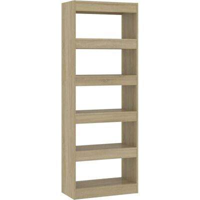 vidaXL 811676 Braunes Bücherregal - Raumteiler & Bücherregal vidaXL 811676 Braunes Bücherregal - Raumteiler & Bücherregal